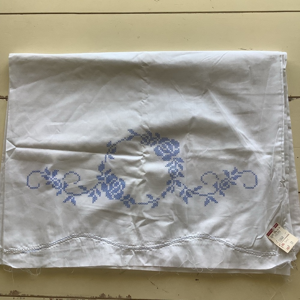 Vintage Pre Printed Embroidery Project